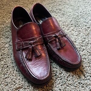 Florsheim Brown Leather Loafers Slip-Ons